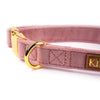 Halsband Samt Rosa - KiezDogs