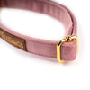 Halsband Samt Rosa - KiezDogs