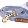 Leine Gestreift Babyblau - KiezDogs