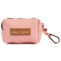 Poopbag Gesteppt Leder